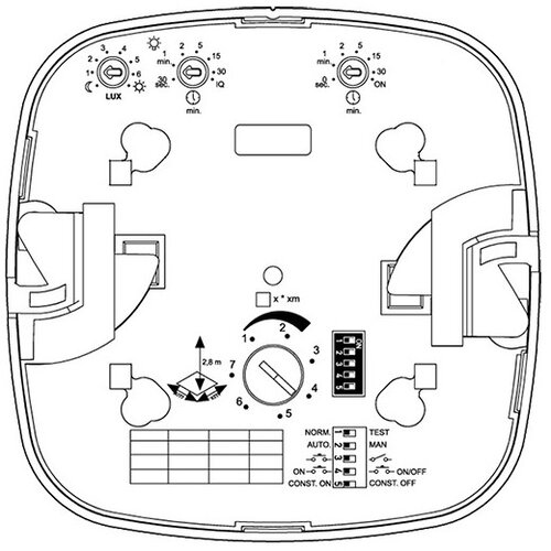 Steinel 003005 - prisustveni detektor dual hf DALI-2 apc, beli Slike