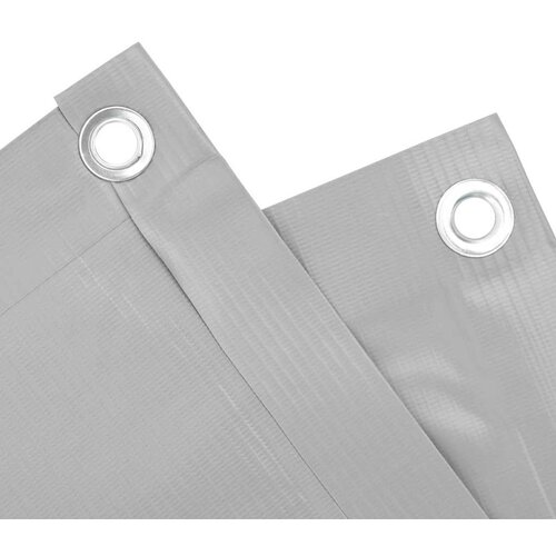  zaslon za privatnost sivi 400 x 120 cm PVC Slike