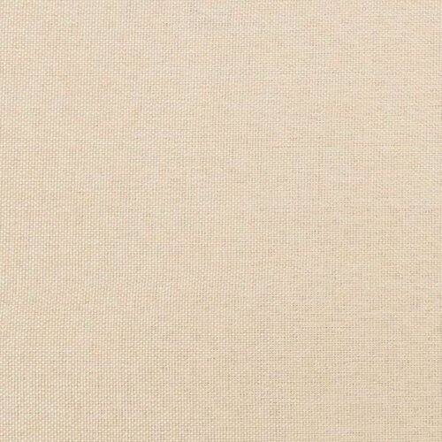 VidaXL Krevet box spring s madracem krem 120 x 190 cm od tkanine Slike