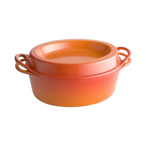 Le Creuset Lonec za pečenje Doufeu oval 32 cm - Opečno rdeča Slike