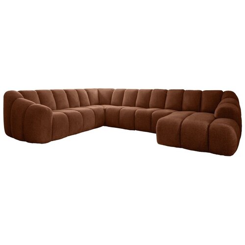 Miuform Kutna garnitura boja terakote (s lijevim kutom/u obliku slova &amp;quot;U&amp;quot;) Shell &amp;ndash; Slike