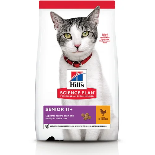 Hill’s Science Plan Senior 11+ piletina - 3 kg