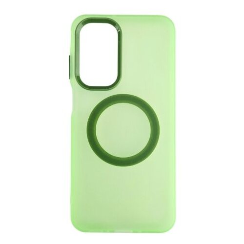  Silikonska futrola Magsafe FLURO COLOR za Samsung A37/ zelena Cene