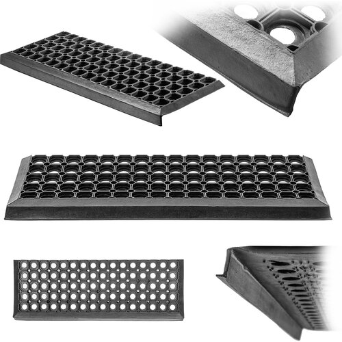 KADAX Gumijasta preproga za stopnice z odprtim robom 75 cm zunanja, (5000353974) Cene