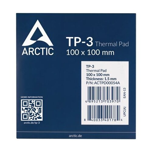 Arctic CPU kuler dod TP-3 100x100mm, 1.5mm,Termalna podloga Slike