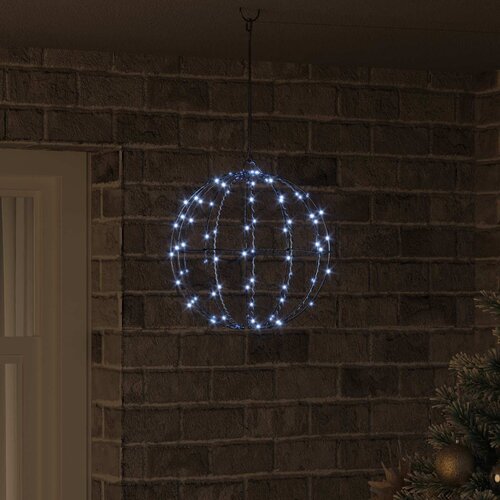  Lopta Hladna bijela 30 x 30 x 32 cm Metal 96 LED lampica Cijene