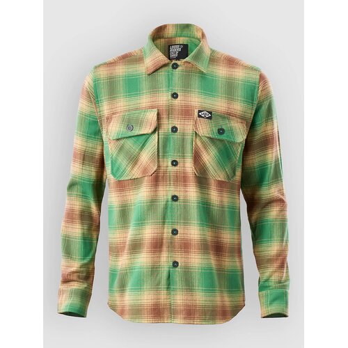 Loose Riders Oakleaf Flannel Srajca green Slike