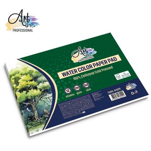 Artline Blok za akvarel A4 12L 200gsm Landscape Cene