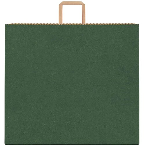  Papirnate vrečke 250 kosov z ročaji zelene barve 54x15x49 cm, (5000160914) Slike
