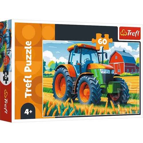 Trefl Farmerov traktor, slagalica od 60 komada - Cijene