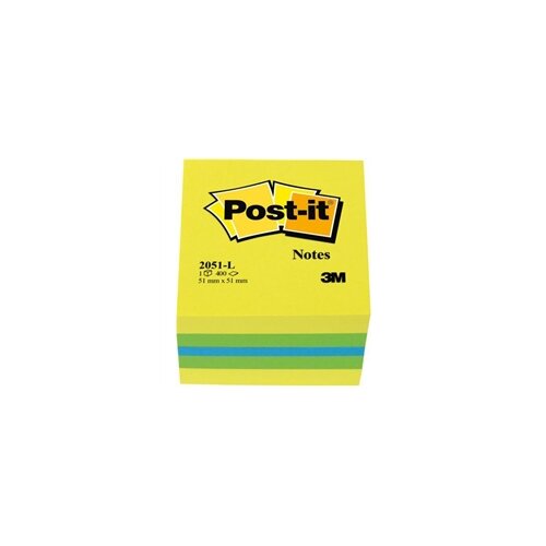 3m Samoljepljivi listići u bloku 2051-L, 51 x 51 mm, limun Cijene