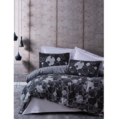 Cotton Box posteljina Ranforce double Dark Round Cene