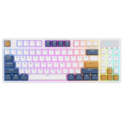 Royal Kludge RK89 RGB mehanička tipkovnica, Lemon prekidači bijela, UK layout Cijene