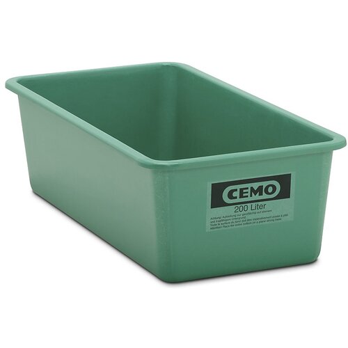Cemo Velika posoda iz GFK, prostornina 200 l, DxŠxV 1218 x 620 x 358 mm, zelena Cene