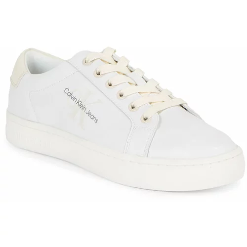 Calvin Klein Jeans Superge Classic Cupsole Laceup Lth Wn YW0YW01269 Bela