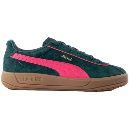 Puma Modne superge Baskets club klassika sd daim Zelena Slike