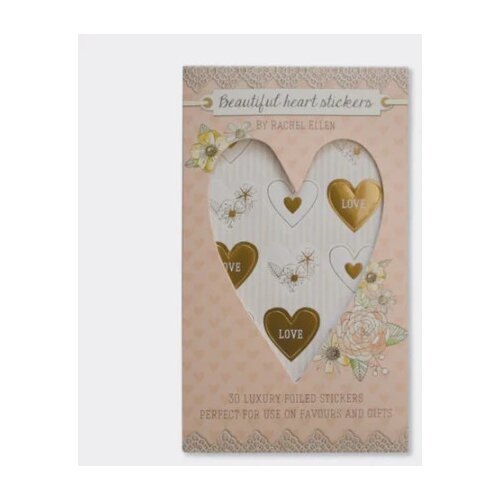 Rachel_Ellen Nalepnice - wedding heart stickers ( WDSTIC2 ) Slike