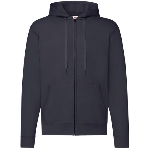 Fruit Of The Loom Navy Zippered Hoodie Classic Slike