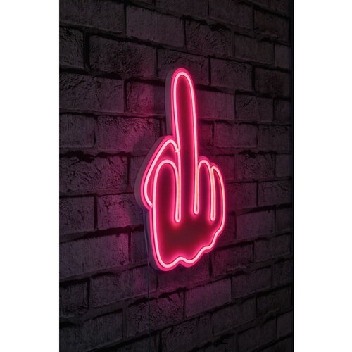 Wallity Zidna LED dekoracija Middle Finger, IP67, 375 cm, 12V, Roze Slike