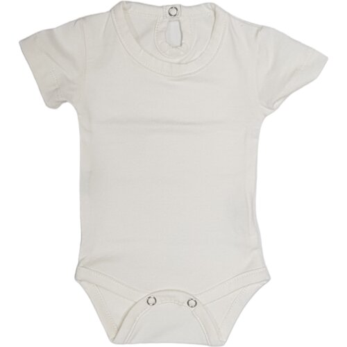 Lupo bambino Bodi za bebe kratkih rukava, Beli Cene