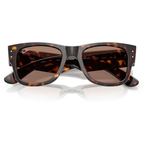 Ray-ban Sunčane naočale MEGA WAYFARER boja: smeđa, 0RB0840S Slike