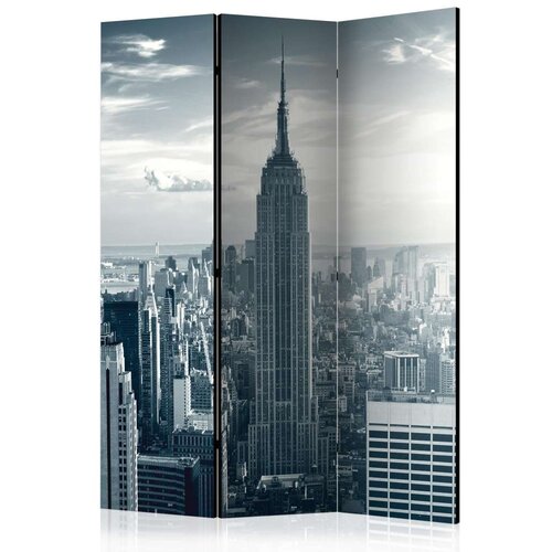 Paravan u 3 dijela - Amazing view to New York Manhattan at sunrise [Room Dividers] 135x172 Slike