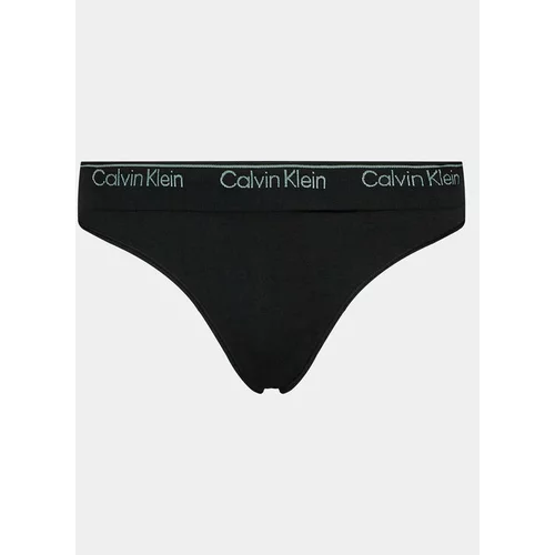 Calvin Klein Underwear Tangice Thong 000QF7095E Črna