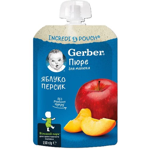 Gerber voćna pire ,jabuka breskva 150g Cene