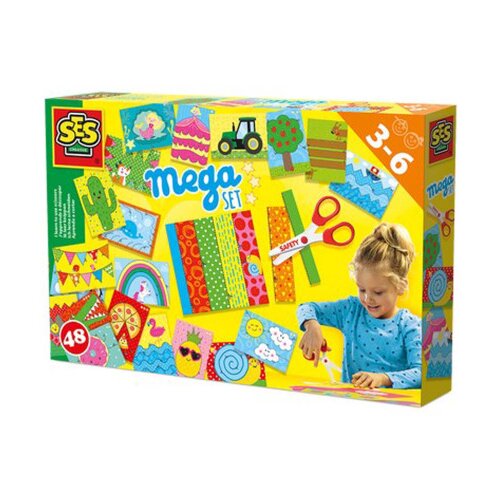 Ses Igračka kreativni set učim koristiti makaze 48/1 14617 Slike