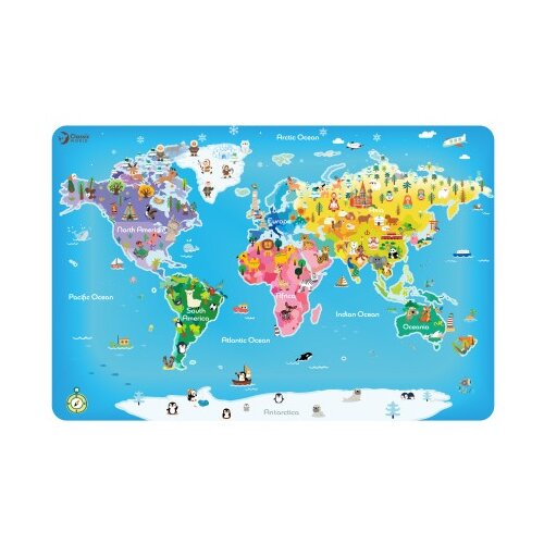 Classic World Drvena slagalica Mapa sveta ( SW12242 ) Cene