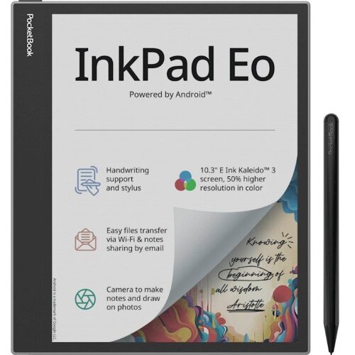 PocketBook Elektronski bralnik InkPad Eo - Android 11, siv Slike