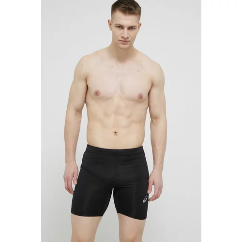 Asics Kratke hlače za trčanje za muškarce, boja: crna