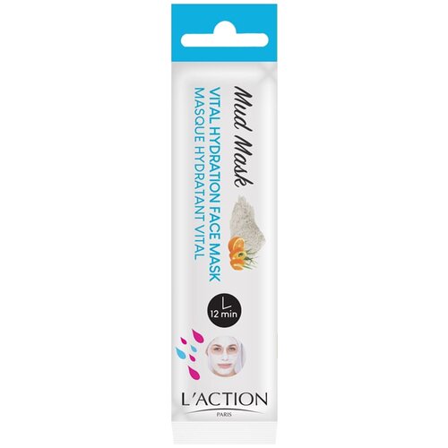 L'action hidrantna maska za vitalnost lica 15g Slike