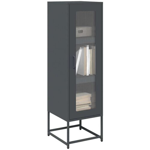 vidaXL Visoka deska antracit 36x39x123 cm Hladno valjano jeklo Cene
