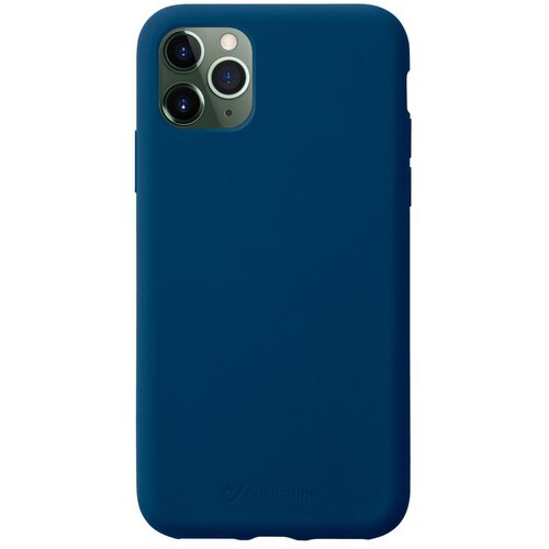 Cellular Line Sensation silikonska maskica za iPhone 11 Pro plava Slike