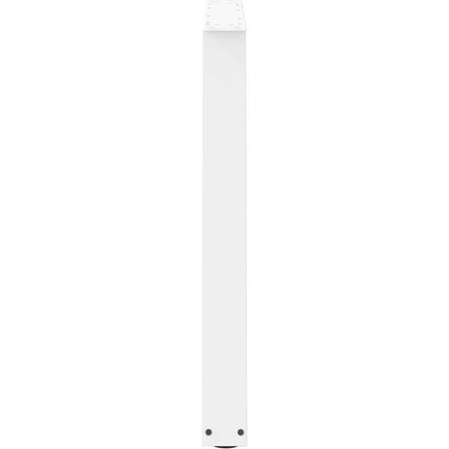  Noge za blagovaonski stol V-oblika 3 kom bijele 100x(72-73 3)cm Slike