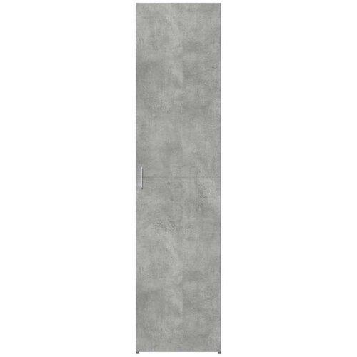  Visoka komoda siva betona 45x42,5x185 cm od konstruiranog drva Slike