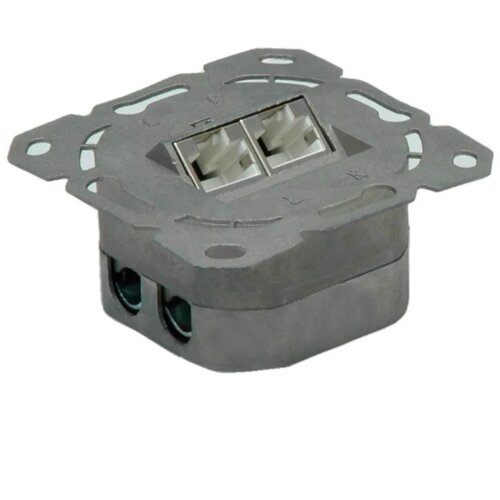 Secomp Value Cat6A/Cl.EA Flush WallMount Jack STP horizontalni beli ( 6186 ) Cene