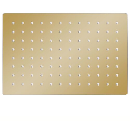  Glava za tu&amp;scaron; od nehrđajućeg čelika 30 x 20 cm pravokutna zlatna Slike