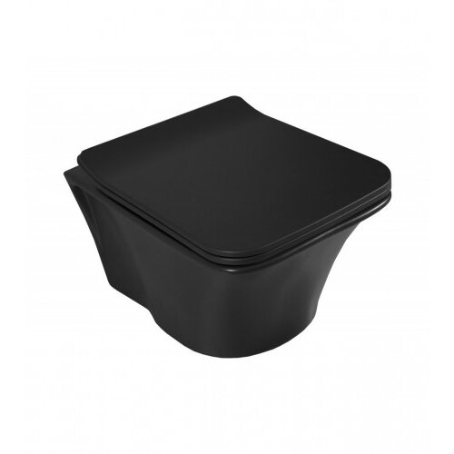 Turkuaz WC &scaron;koljka viseća Ibiza Rimless crna sa bide funkcijom 018907-u-97 Cijene