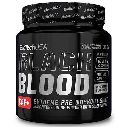 BioTech USA Black Blood CAF Preworkout formula sa ukusom borovnice, 300g Cene