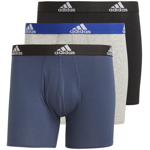 Adidas Boksarice Logo Boxer Briefs 3 Pairs Črna Cene