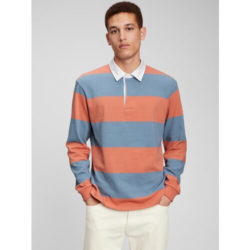 GAP Striped Rugby Polo T-Shirt - Men Cene