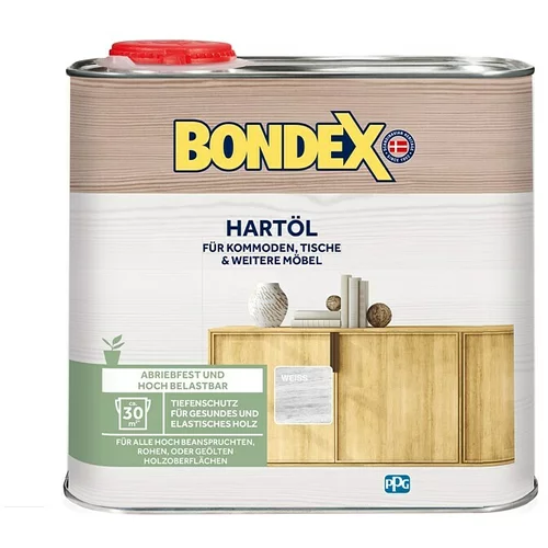 BONDEX Tvrdo ulje (Bijele boje, 2,5 l)