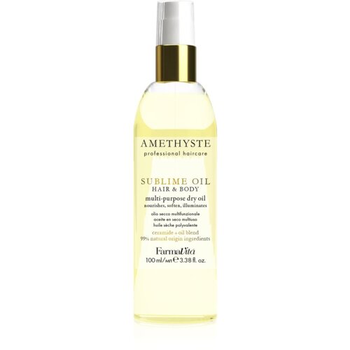 FarmaVita Amethyste Sublime Oil multifunkcionalno suho ulje za tijelo i kosu 100 ml Cijene