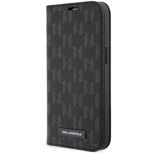 Karl Lagerfeld ETUI SAFFIANO MONOGRAM NA IPHONE 14 PRO - CZARNE, (21897099) Cene