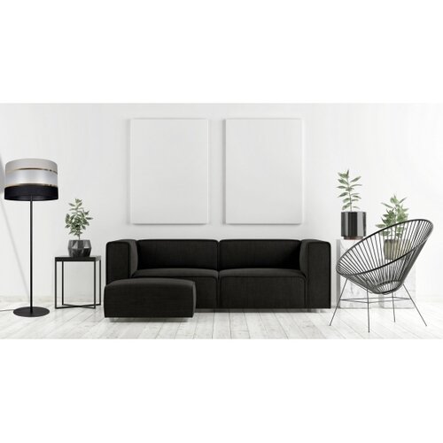  podna lampa coral 1xE27/60W/230V crna/siva Slike