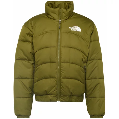 The North Face Zimska jakna svetlo zelena / bela