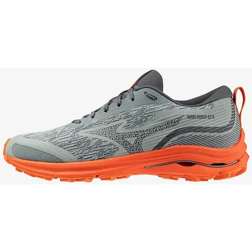 Mizuno Wave Rider Gtx Abyss/ Ebony/ Tangerine Tango