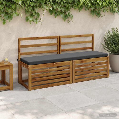  Jastučić za klupu SOEST 100% poliester Antracit 150 x 40 x 5 cm Cijene